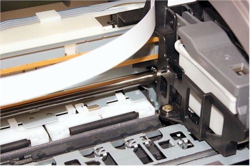 Réparation imprimantes - Nettoyage encodeur